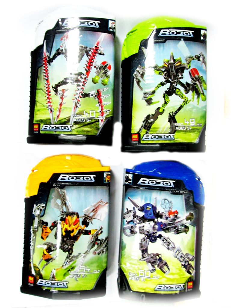 Конструктор BIONICLE 9830-9835 6 видов (72шт.в кор.) | Конструкторы |  Оптово-розничная фирма Алиса, Барнаул