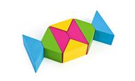 Треугольники Цветные 6677