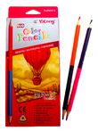 Набор цветных карандашей YL83021-3 двухсторонних 12шт. (144шт. в кор.)