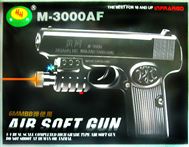 Пистолет 3000AF с лазерным прицелом (180шт.в кор.)