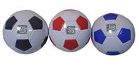 Мяч футбольный соты 3цвета 17-1-131 (60шт в кор)