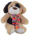 Собака с шарфом 35см. 17-2-853 (150шт.в кор.)