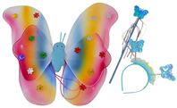 Крылья бабочки цветные свет 17-2-392 (200шт в кор.)
