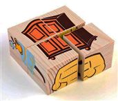 Кубики Мебель 4шт. 3333-5