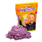 Кинетический пластилин Zephyr фиолетовый 0,3 кг (Дой-пак)