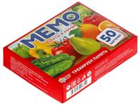 Игра карточная  MEMO Фрукты и овощи (90762-2)