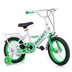 Велосипед детский 2-х колёсный 14 ROCKET цвет белый/зелёный R0017