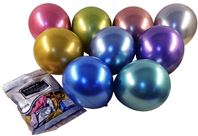 Набор воздушных шаров 12 2,8гр хром металлик (50шт.в уп.) 22-3-347 (200)