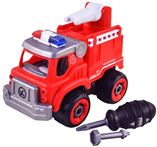 Машина-конструктор 6001A пожарная (96)