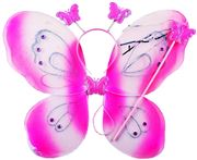 Набор карнавальный (Крылья бабочки,ободок,палочка феи) 22-2-599 (300)