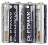 Батарейка Pleomax R6-4S SUPER HEAVY DUTY Zinc (60шт.в уп.)